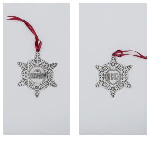 Image of ORNAMENT PEWTER Snowflake  