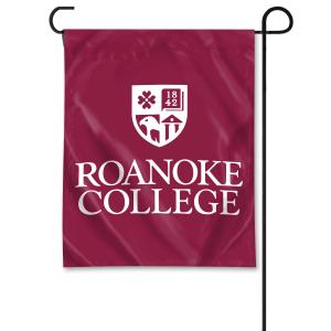 Image of Flag- garden with crest logo