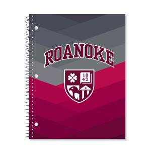 Image of Notebook - Roanoke crest logo 1 subject